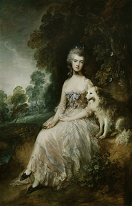 Mrs Mary Robinson [Perdita] [1781] by Thomas Gainsborough [1727–1788]